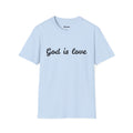God is Love T-Shirt | Script Faith Christian Tee