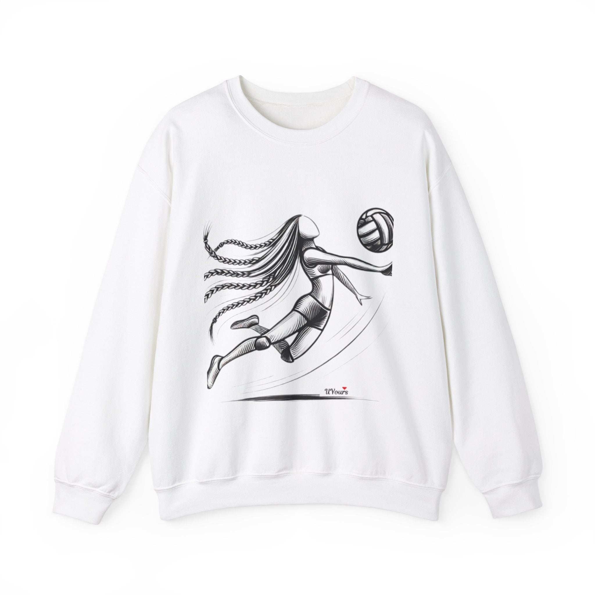 Volleyball Spike Unisex Sweatshirt