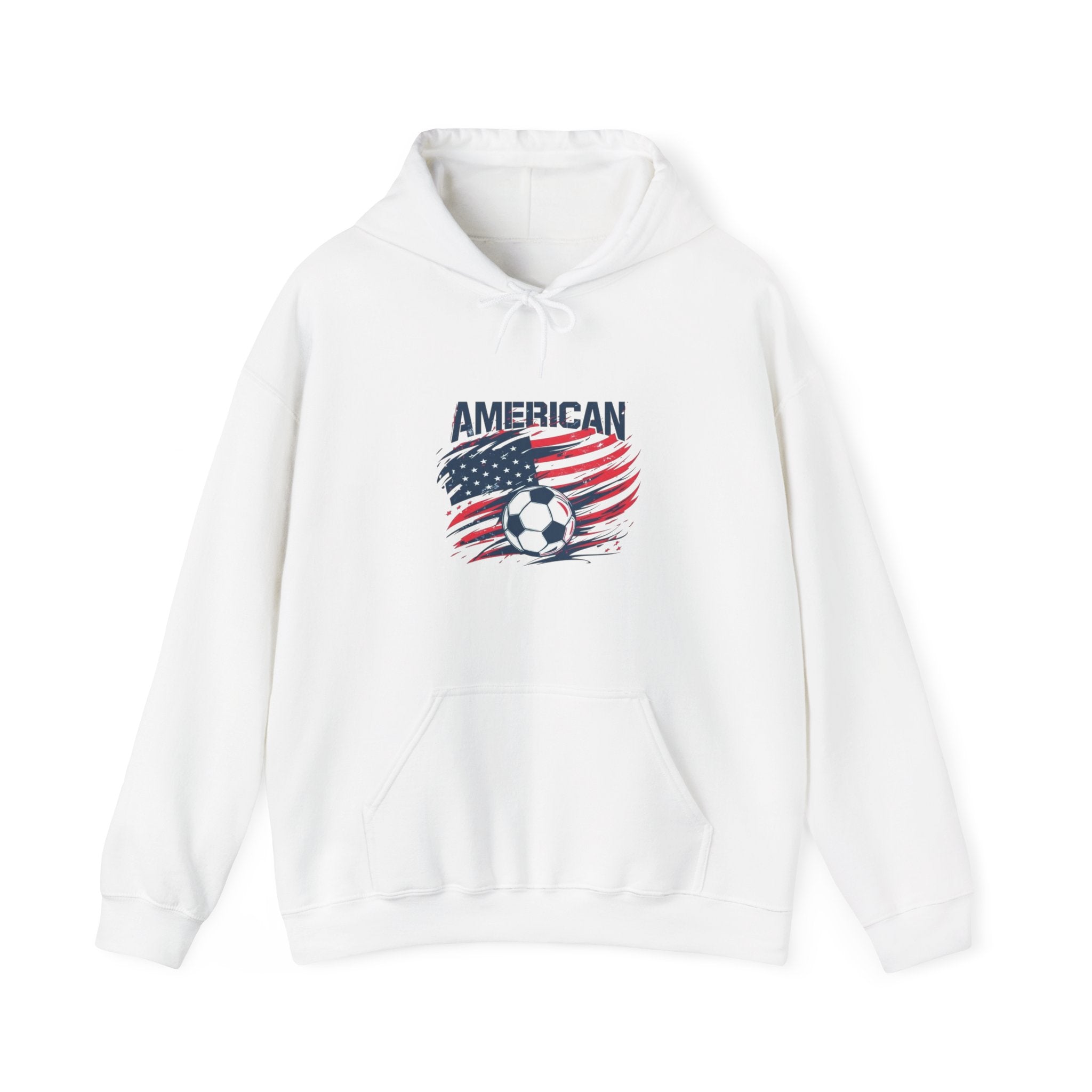 American Flag Soccer Hoodie — USA Soccer Team Pullover