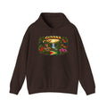 Guyana rainforest waterfall graphic Hoodie | Guyanese flag, tropical flowers