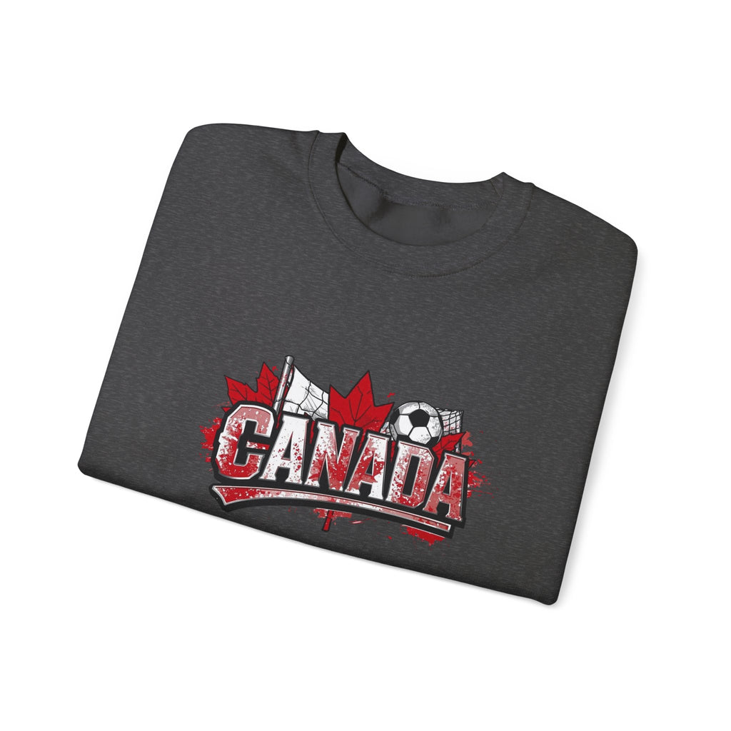 Canada Soccer Crewneck Sweatshirt – Maple Leaf Canada Graphic