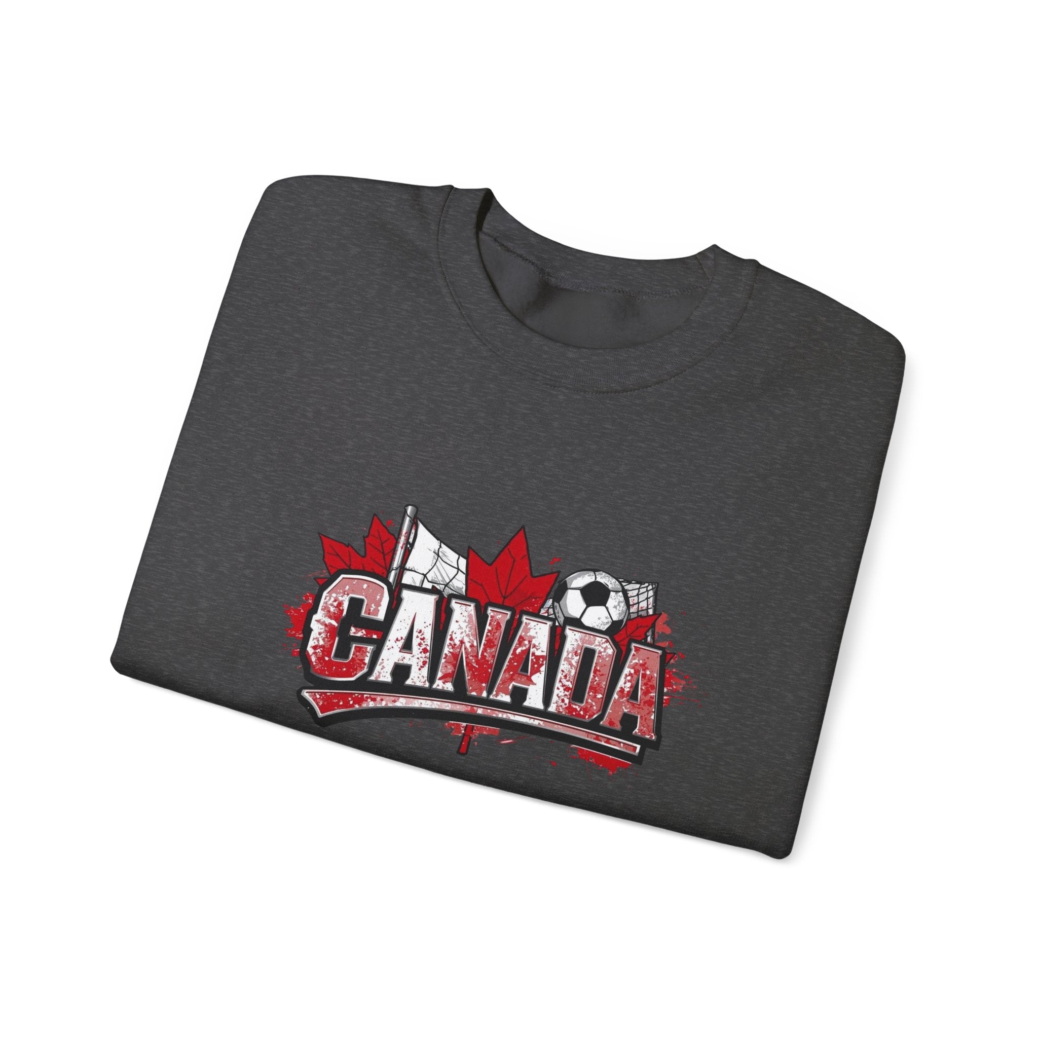 Canada Soccer Crewneck Sweatshirt – Maple Leaf Canada Graphic