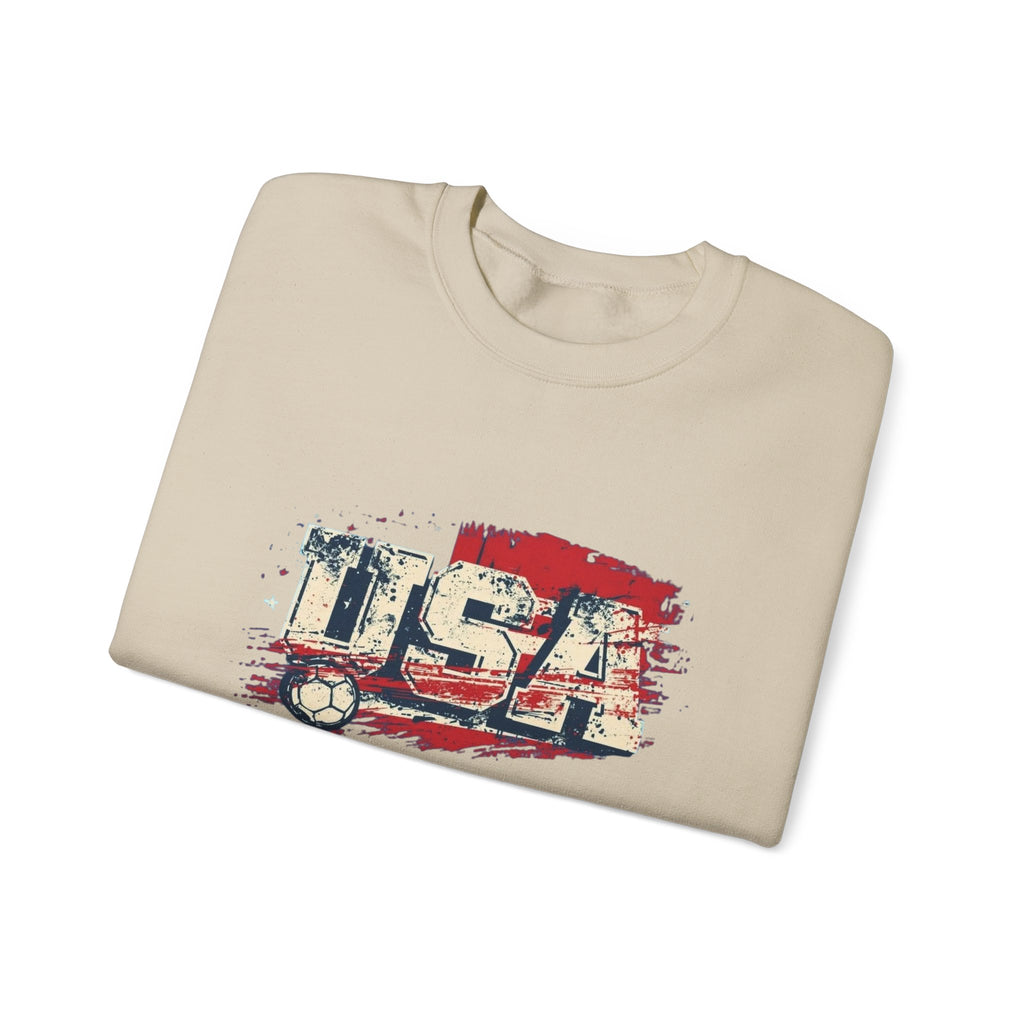 USA Soccer Crewneck Sweatshirt — Vintage American Soccer Pride