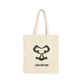 Yoga Flow Canvas Tote — "Flow Your Way" / "Peace in Every Breath" Eco Cotton Beach Bag