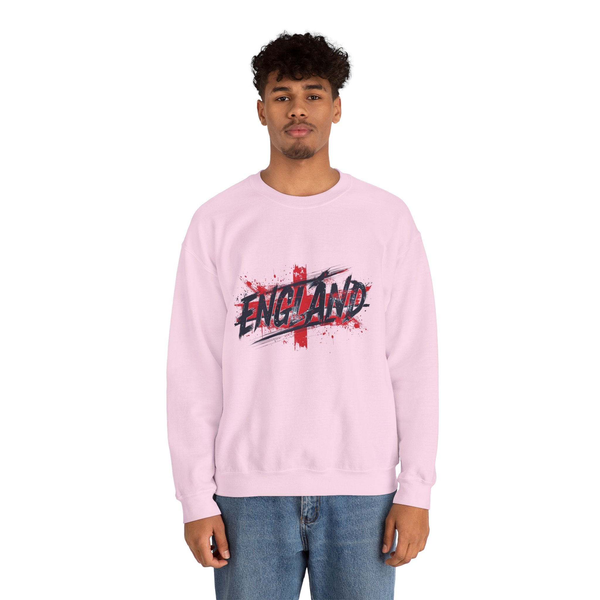 England Flag Grunge Sweatshirt