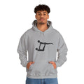 Acro Yoga Partner Pose Hoodie — Silhouette Couples Acrobatics Sweatshirt