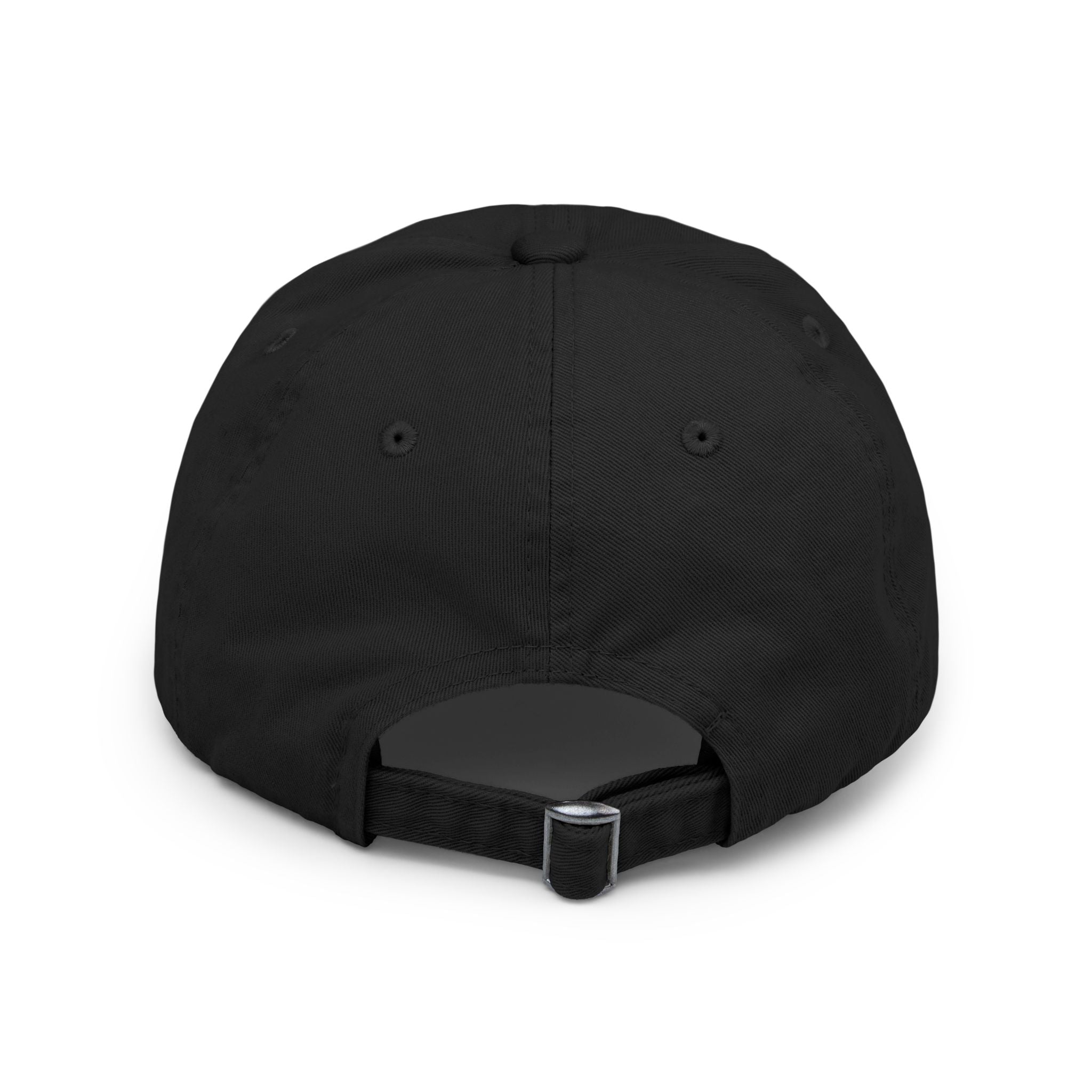 Distressed Love Cap — Pink Heart Script Baseball Hat