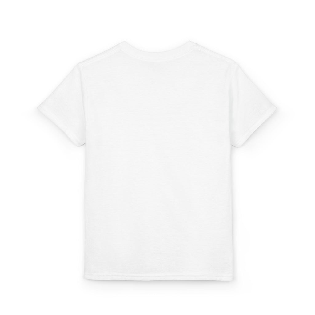 Stick Figure Tennis Player Youth T-Shirt | Kids Sports Tee