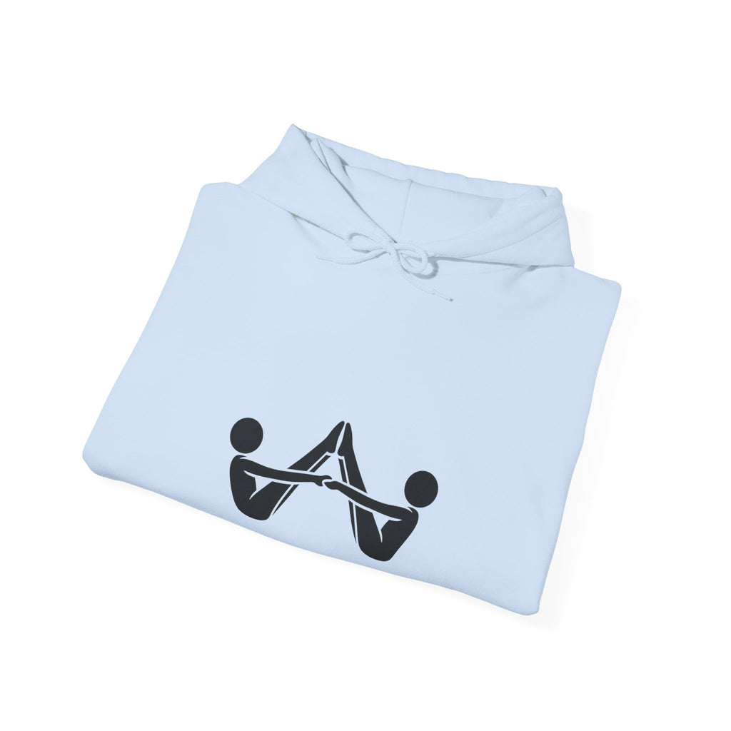 Hoodie — Minimalist Balance Symbol Pullover