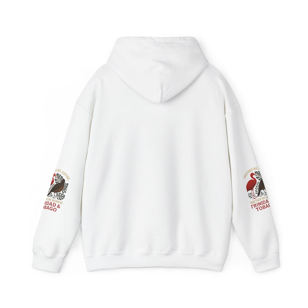 Trinidad & Tobago Flamingo Crest Hoodie | Island Pride Sweatshirt