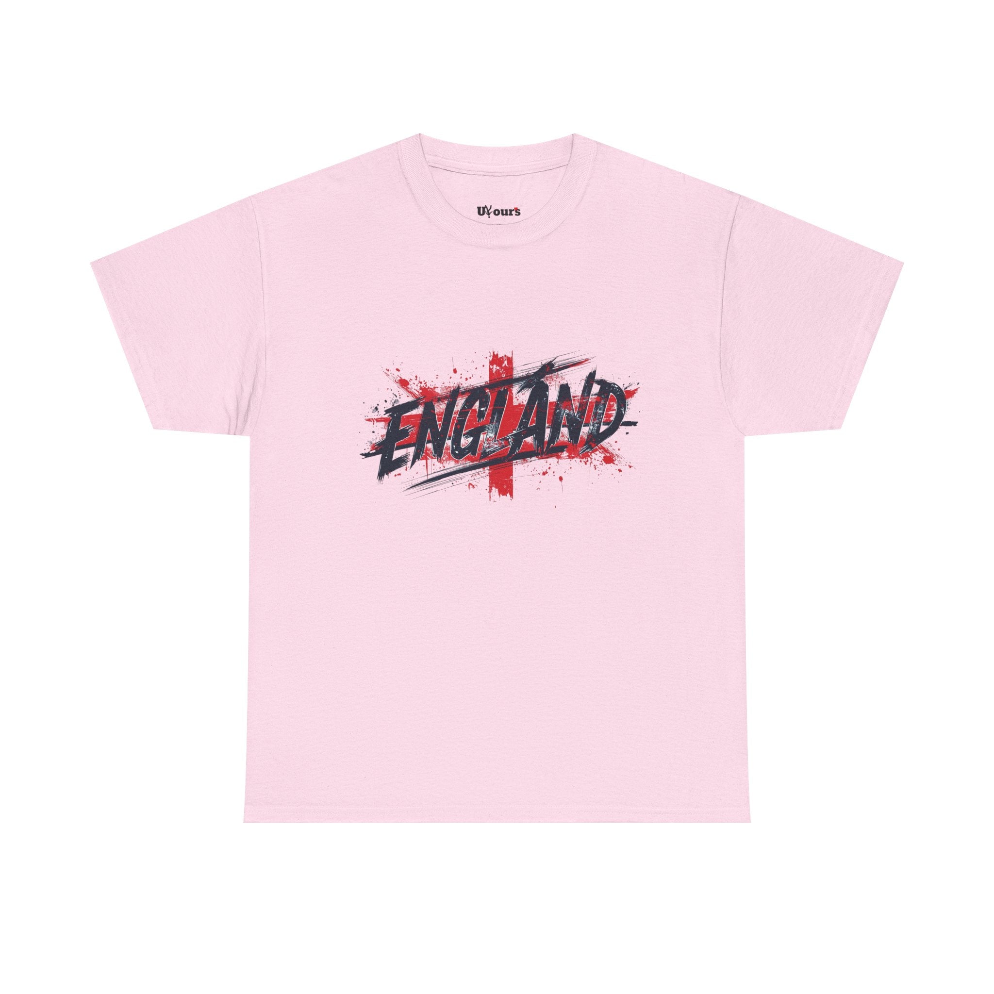 England Graphic T-Shirt — Grunge St. George Cross Football Fan Tee