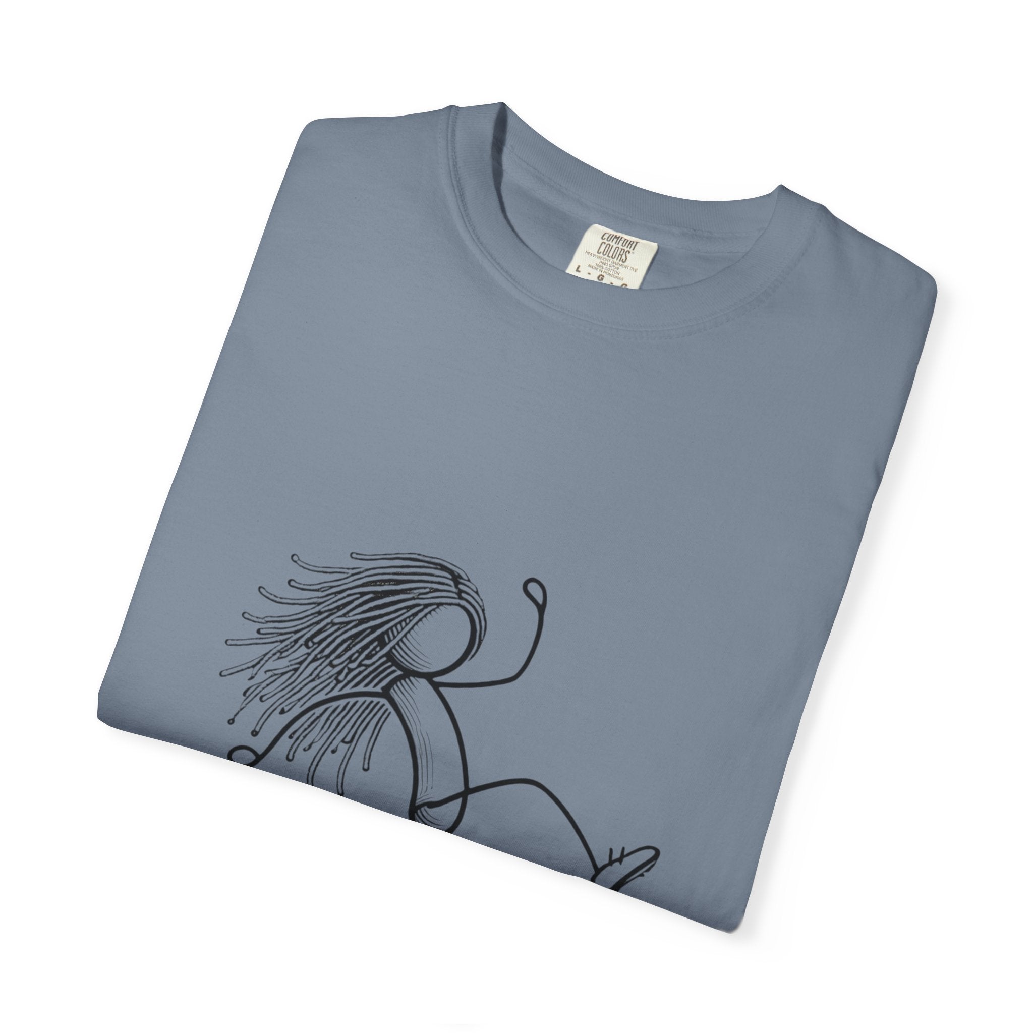 Soccer Girl Sketch T-Shirt