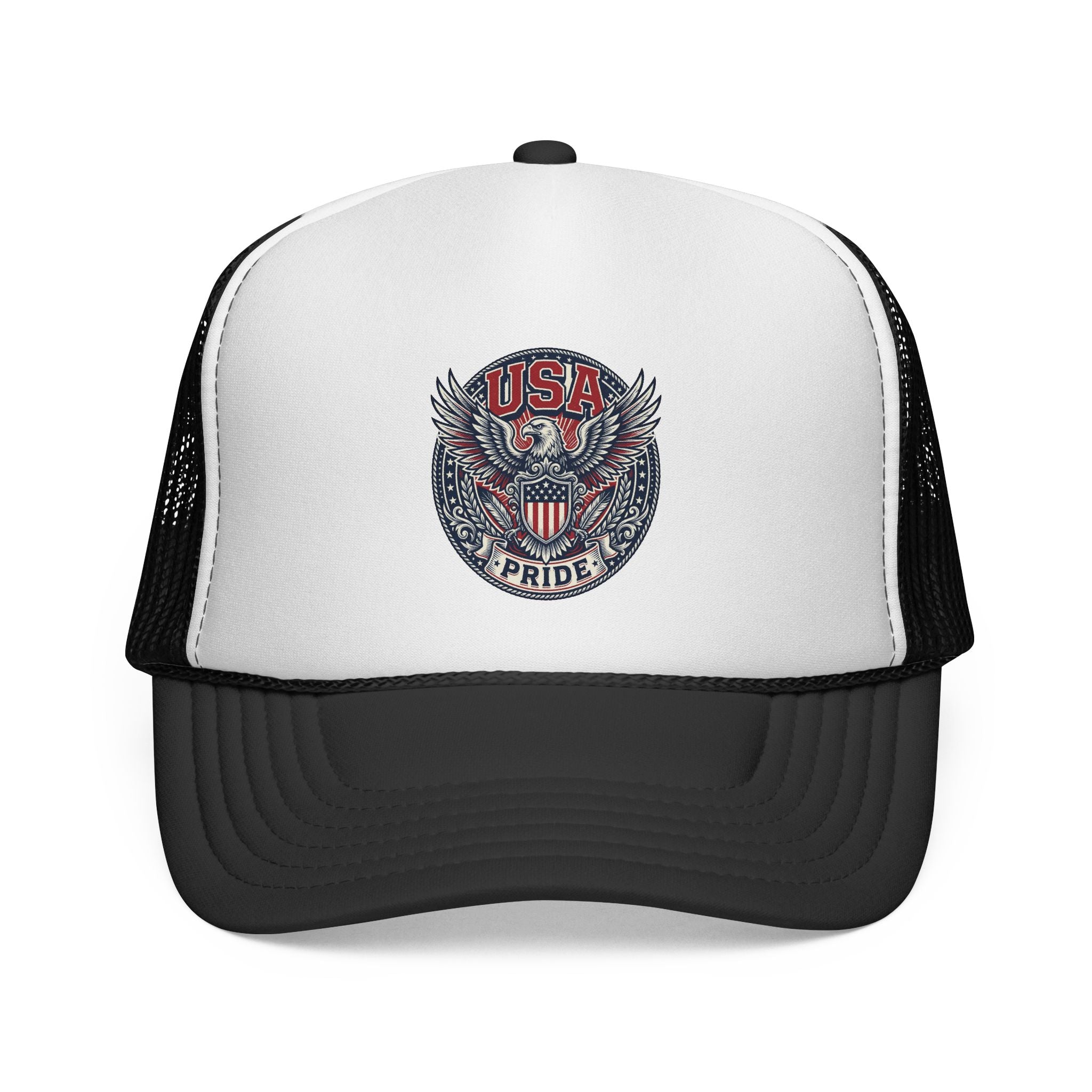 USA Pride Eagle Trucker Hat