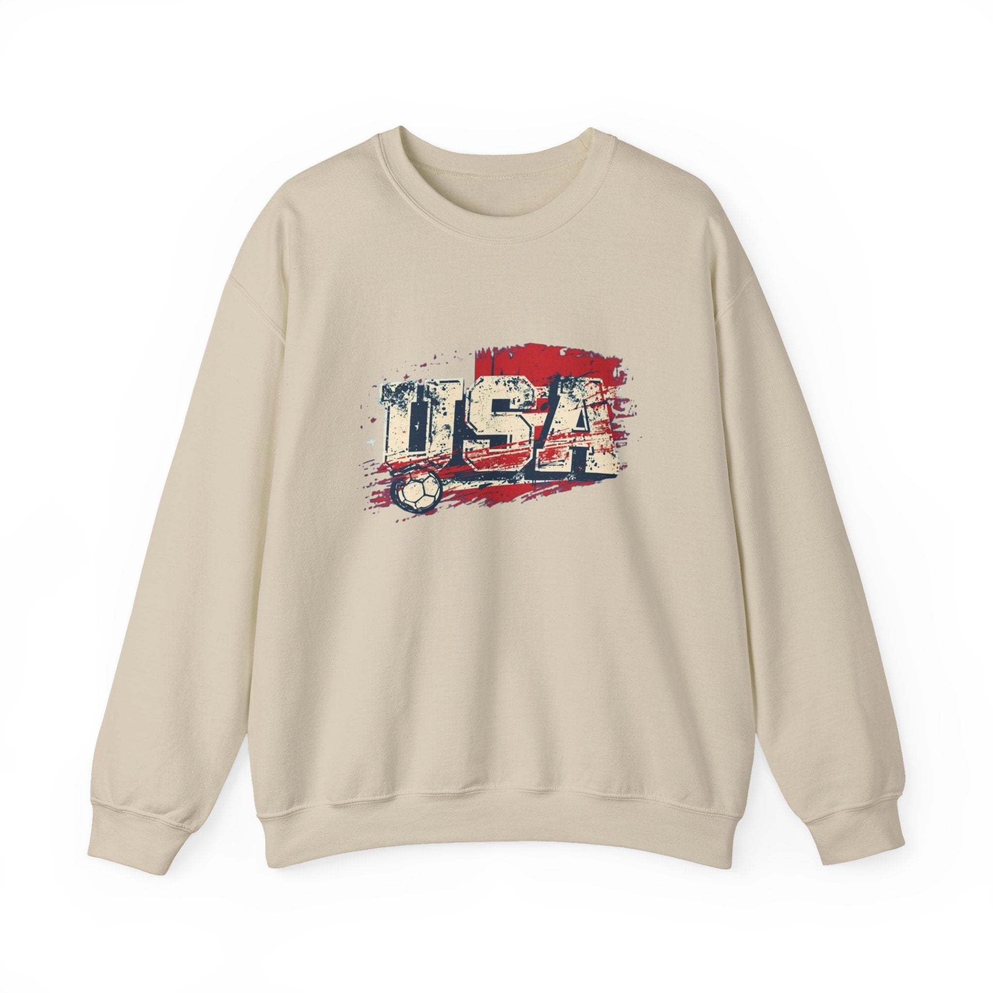 USA Soccer Crewneck Sweatshirt — Vintage American Soccer Pride