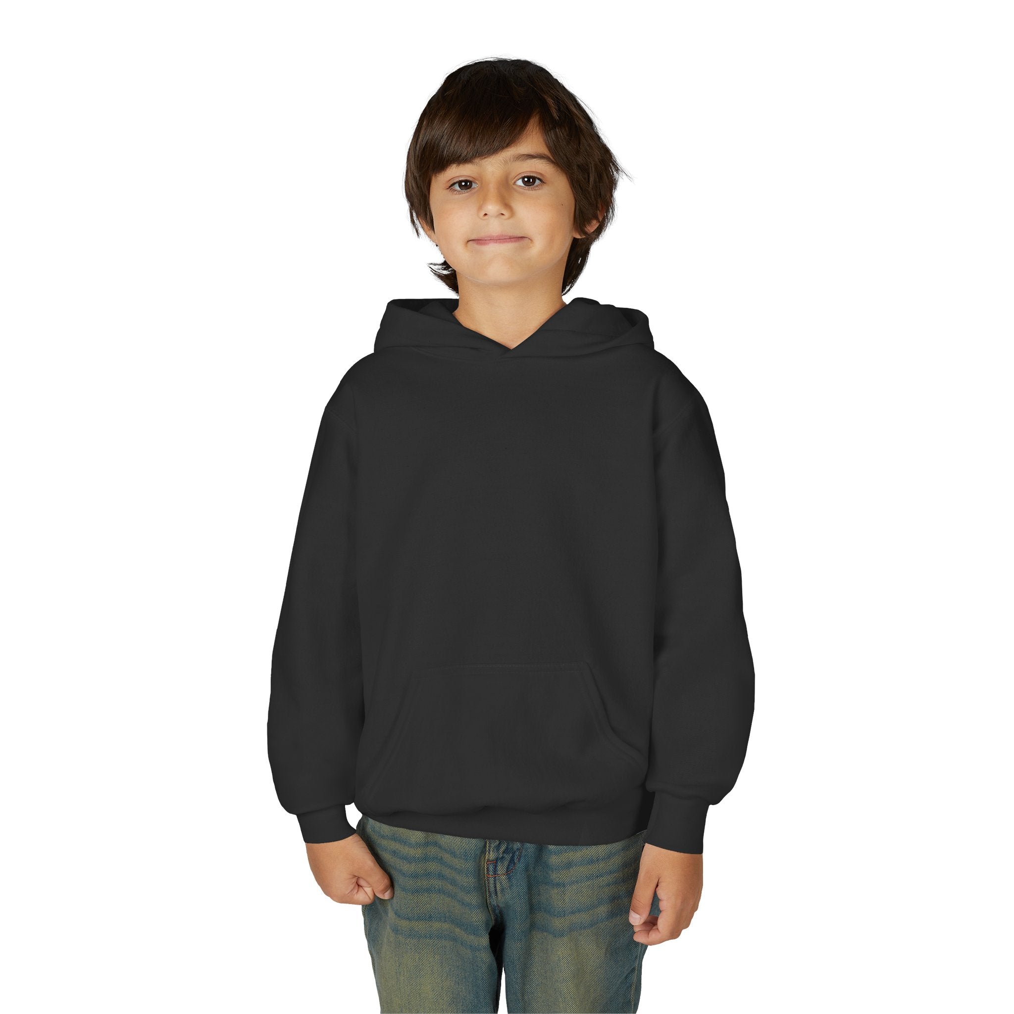 Hoops Champion: Stick Figure Dunk Edition Youth Hoodie Basketball