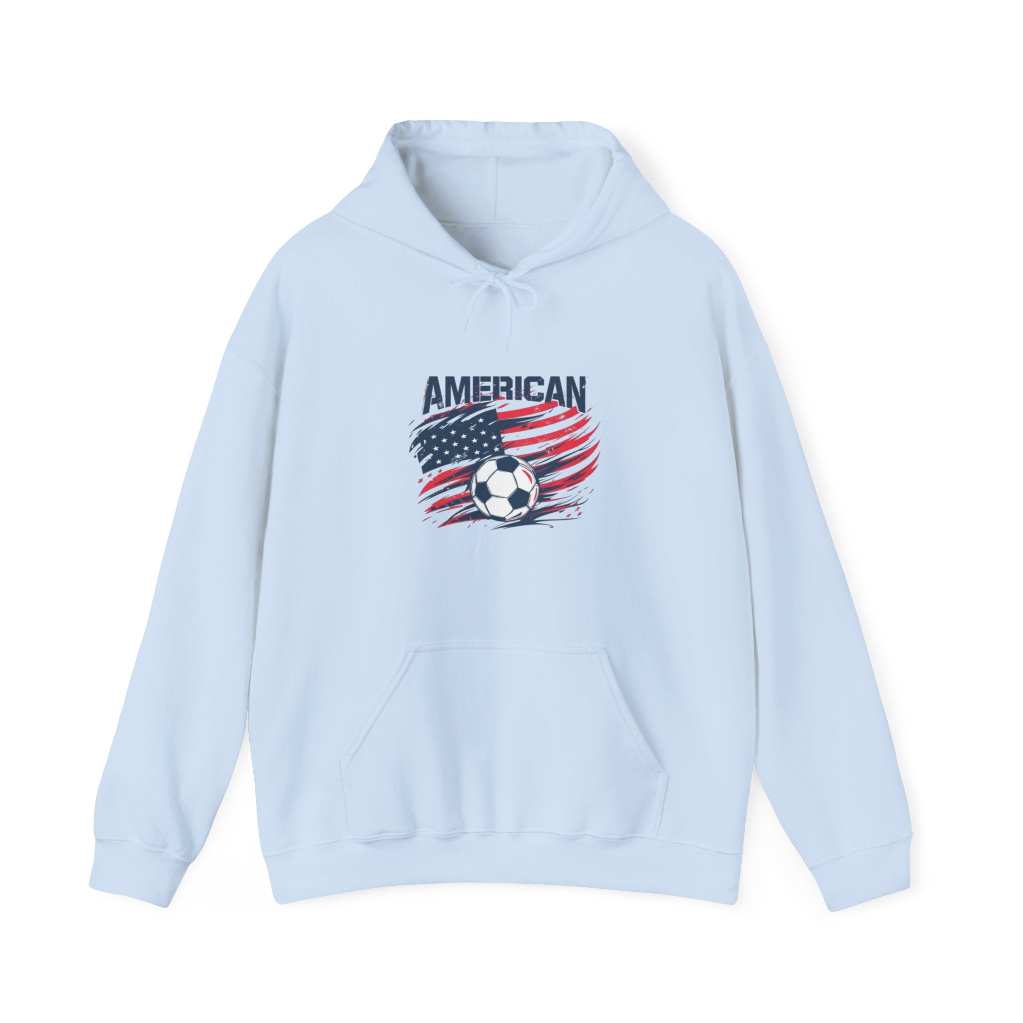American Flag Soccer Hoodie — USA Soccer Team Pullover