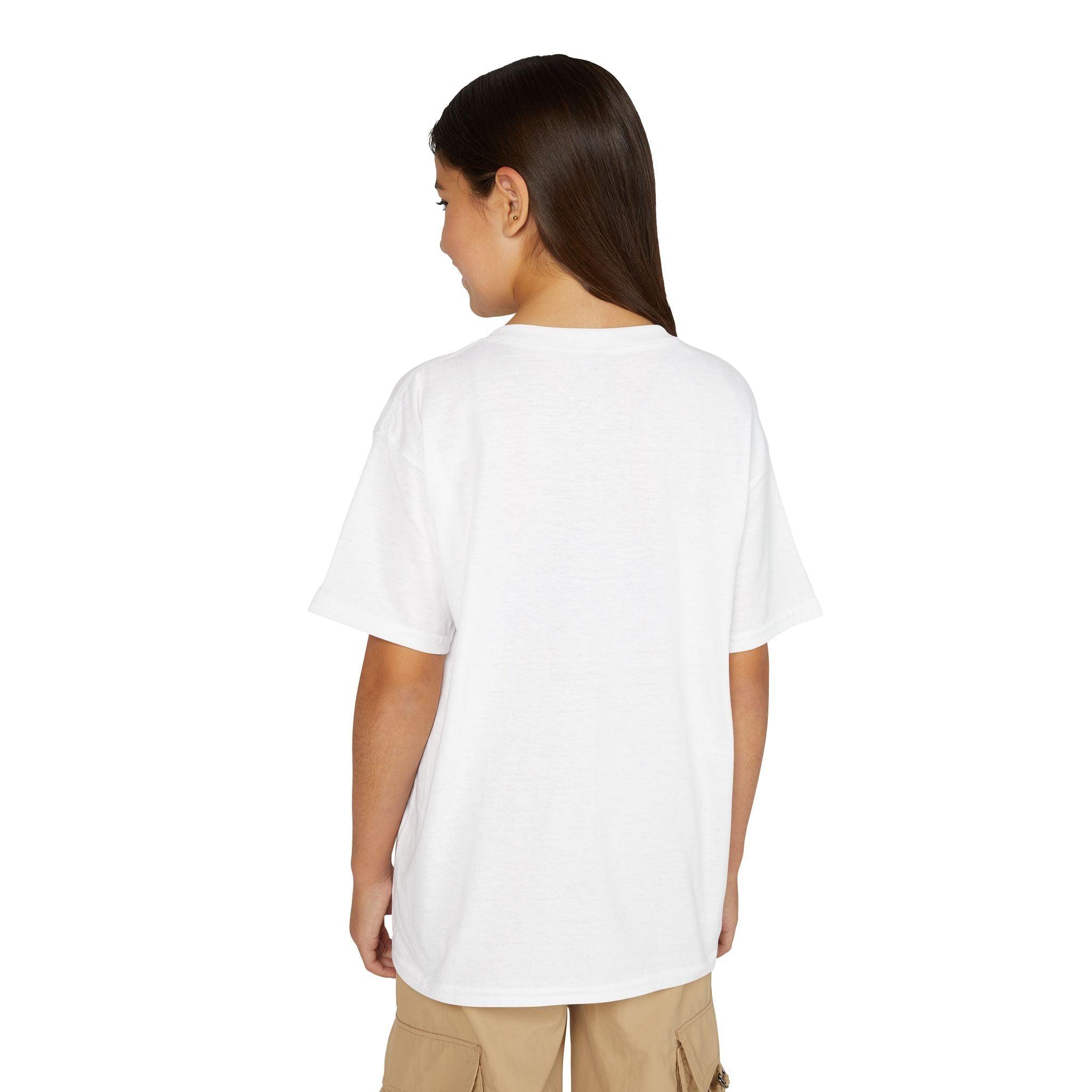Stick Figure Tennis Player Youth T-Shirt | Kids Sports Tee