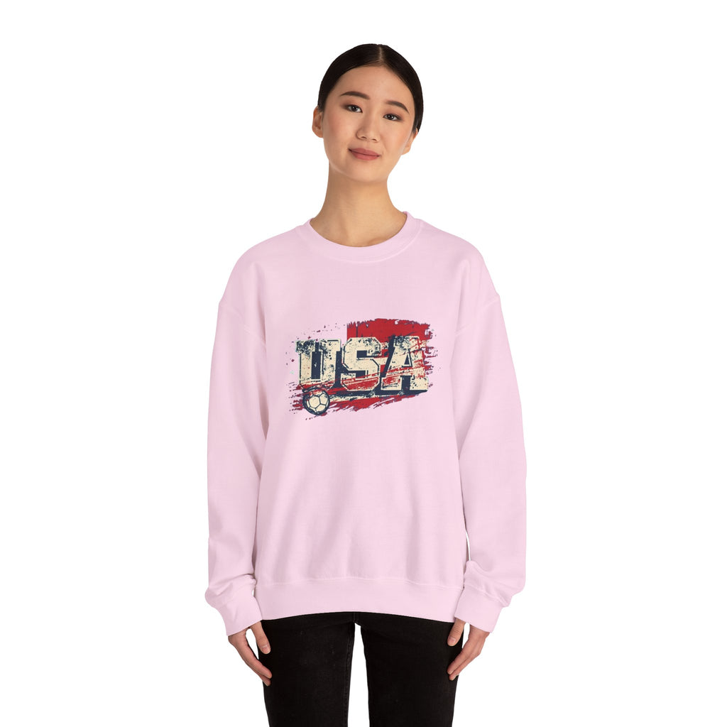 USA Soccer Crewneck Sweatshirt — Vintage American Soccer Pride