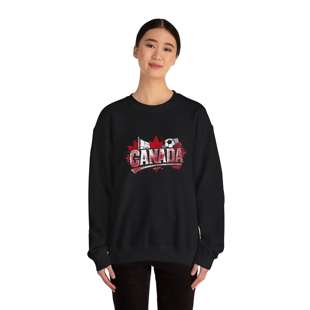 Canada Soccer Crewneck Sweatshirt – Maple Leaf Canada Graphic