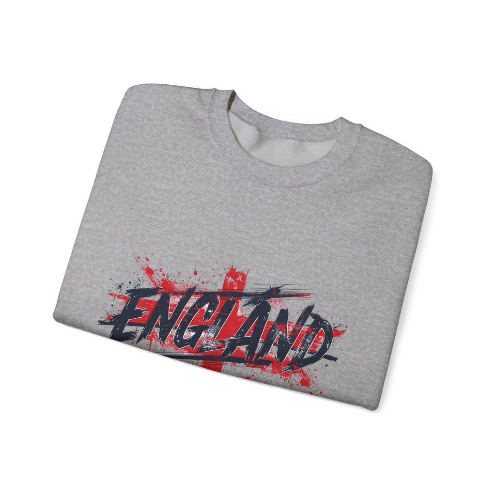 England Flag Grunge Sweatshirt