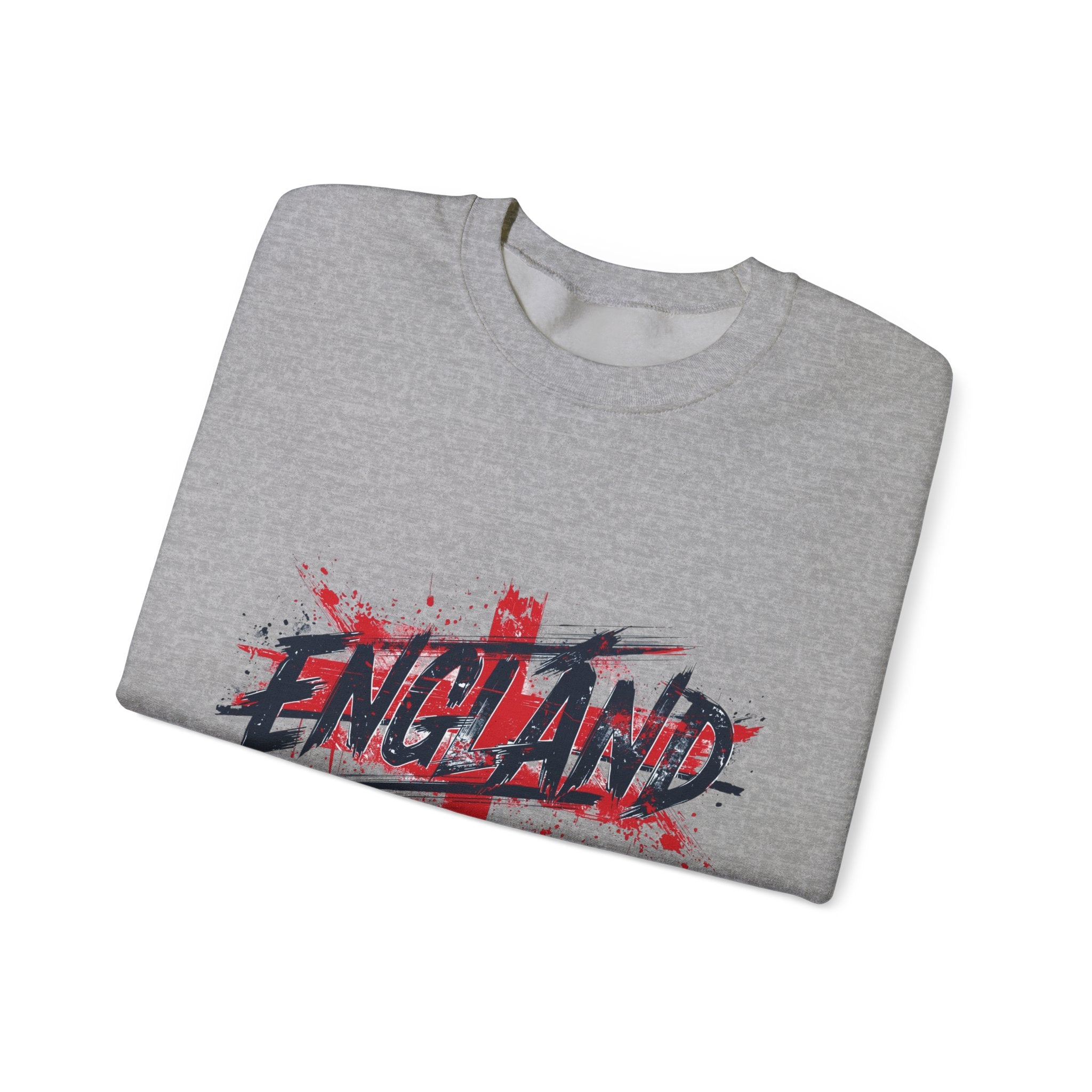 England Flag Grunge Sweatshirt