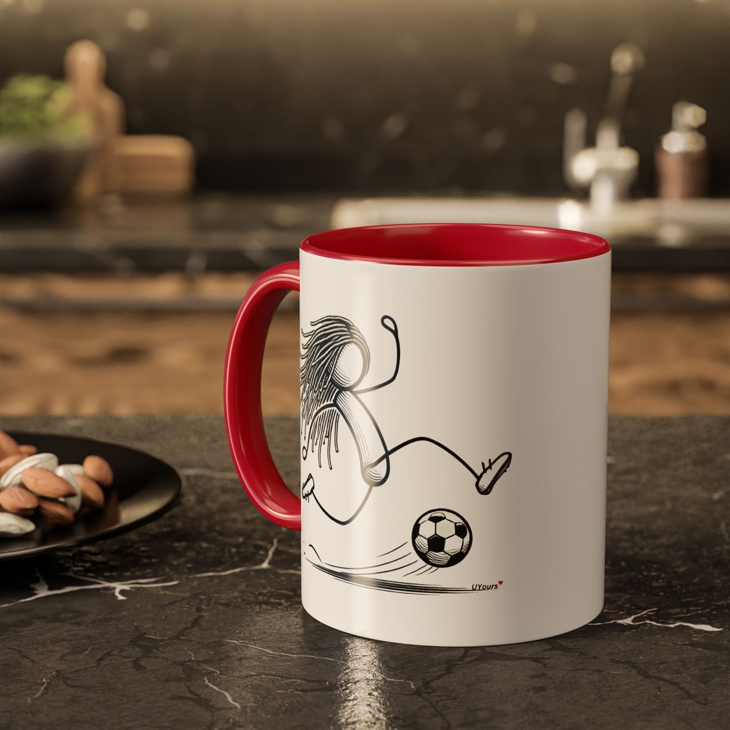 Colorful Mugs, 11oz Soccer mom Soccer Dad Tea Dreadlocks Coffee